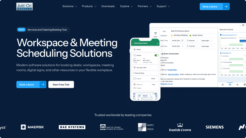 Add-On Products — project screenshot