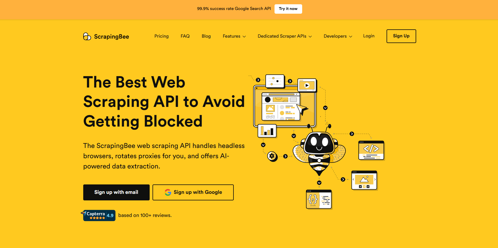 ScrapingBee — project screenshot