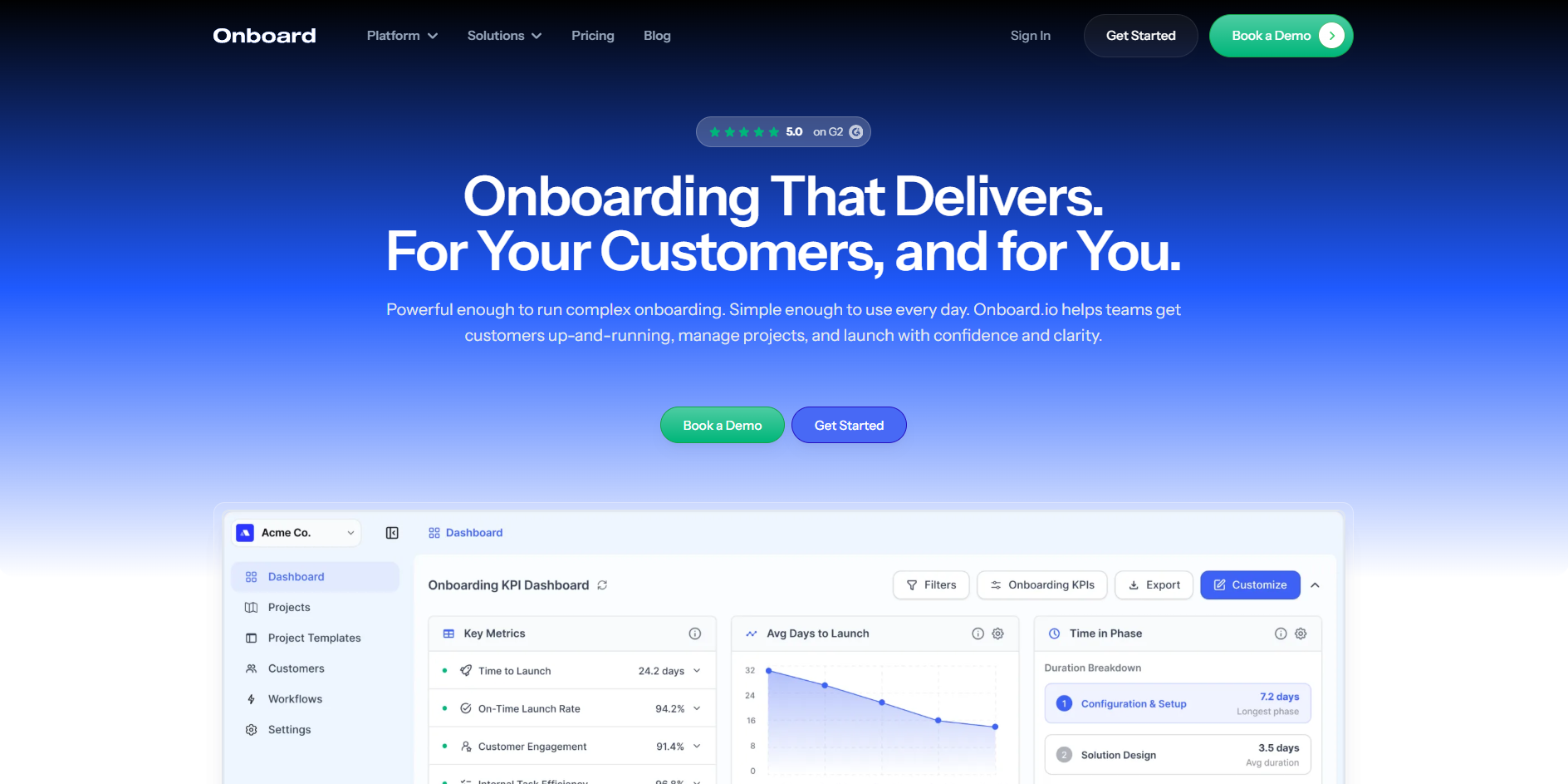 Onboard — project screenshot